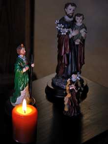 Saint Statues by David Bennett